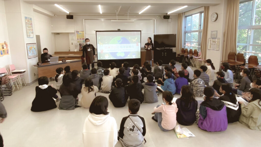芦屋市立浜風小学校にて環境授業を実施