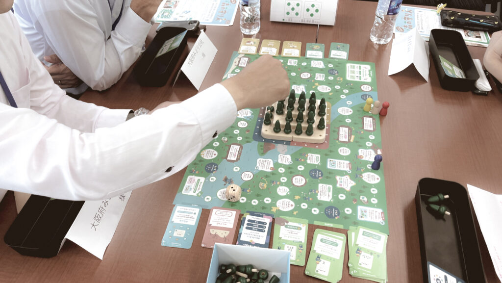 教育ボードゲーム「森の守り人」体験交流会を開催